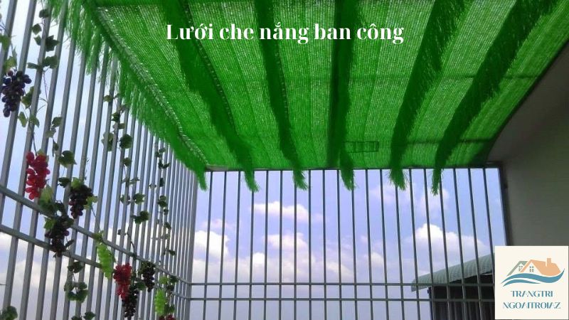 Lưới che nắng ban công